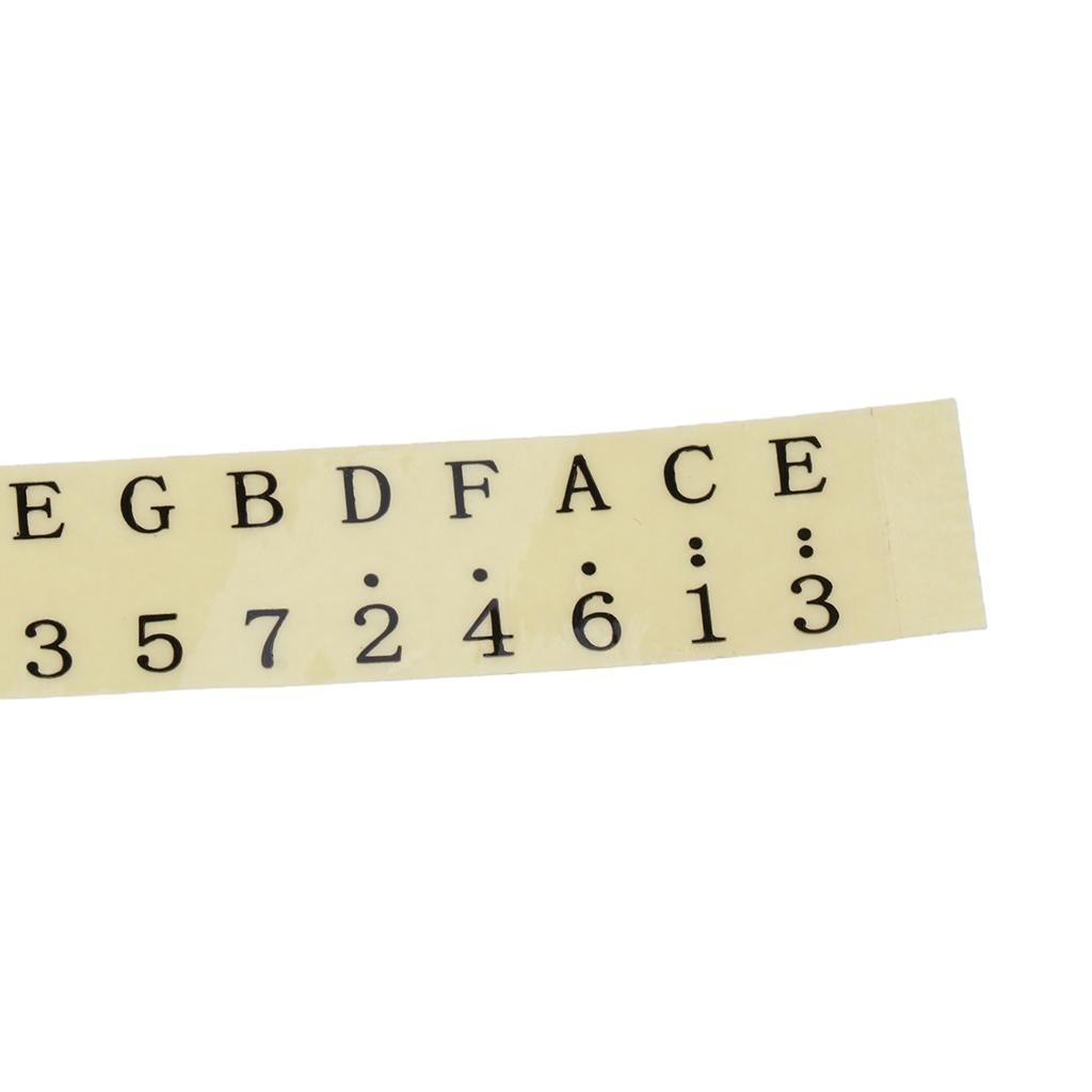Logo Chính Của Kalimba Ghi Chú Nhãn Dán Cho Người Mới Bắt đầu Học Bộ Quà Tặng âm Nhạc