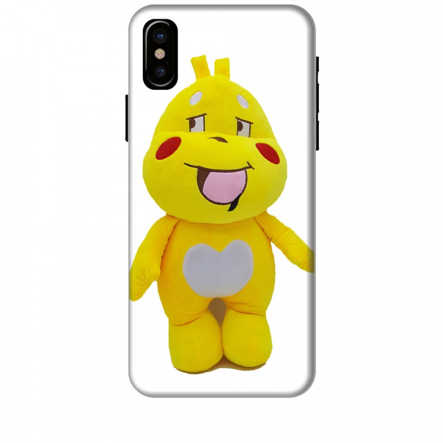 Ốp lưng dành cho điện thoại IPHONE X Khủng Long lai Ong QooBee Agapi Mẫu 1