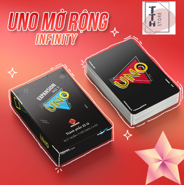 UNO MỞ RỘNG - UNO INFINITY giúp rút gắn thời gian 1 ván chơi( hộp đen)