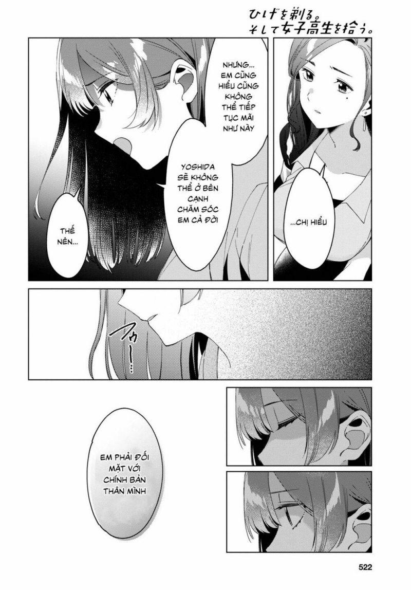 hige wo soru. soshite joshikosei wo hirou. chapter 16 18