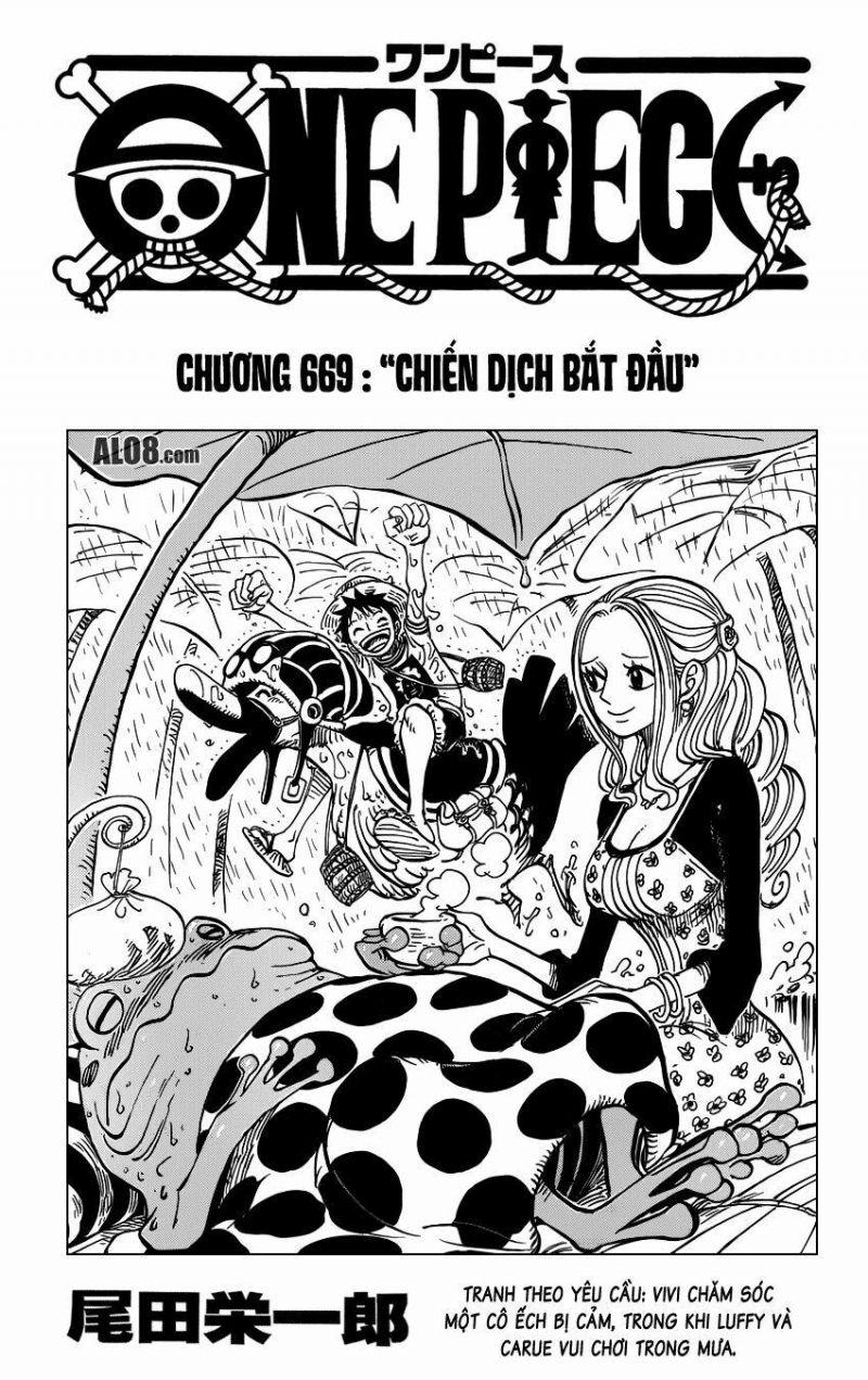 đảo hải tặc - one piece chapter 669 1