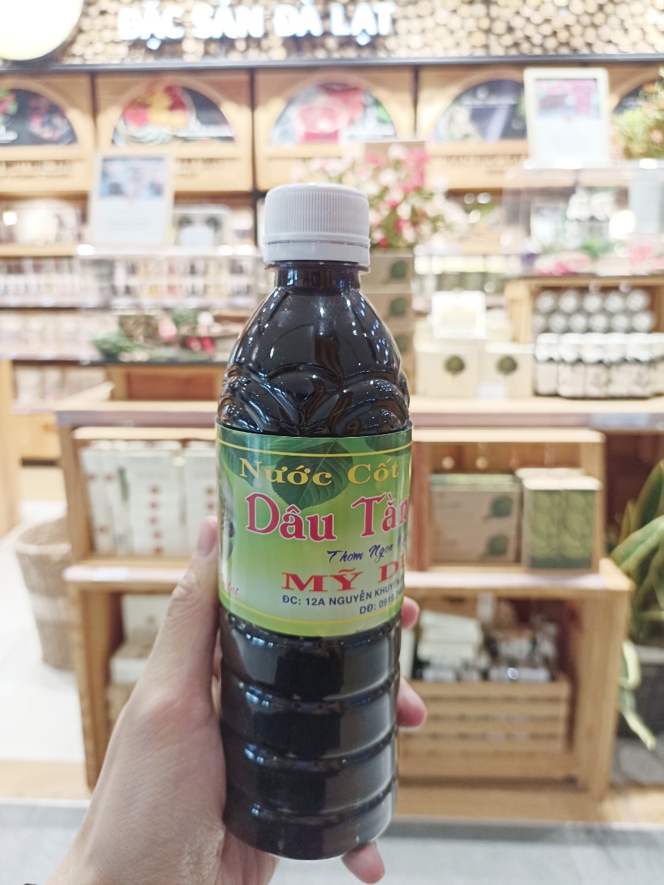 Nước cốt dâu tằm Đà Lạt 500ml, dâu tằm tươi nguyên chất , không phụ gia hương liệu