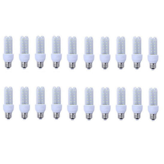 Bộ 20 bóng đèn led chữ U 9w sáng bền đẹp hàng chính hãng.