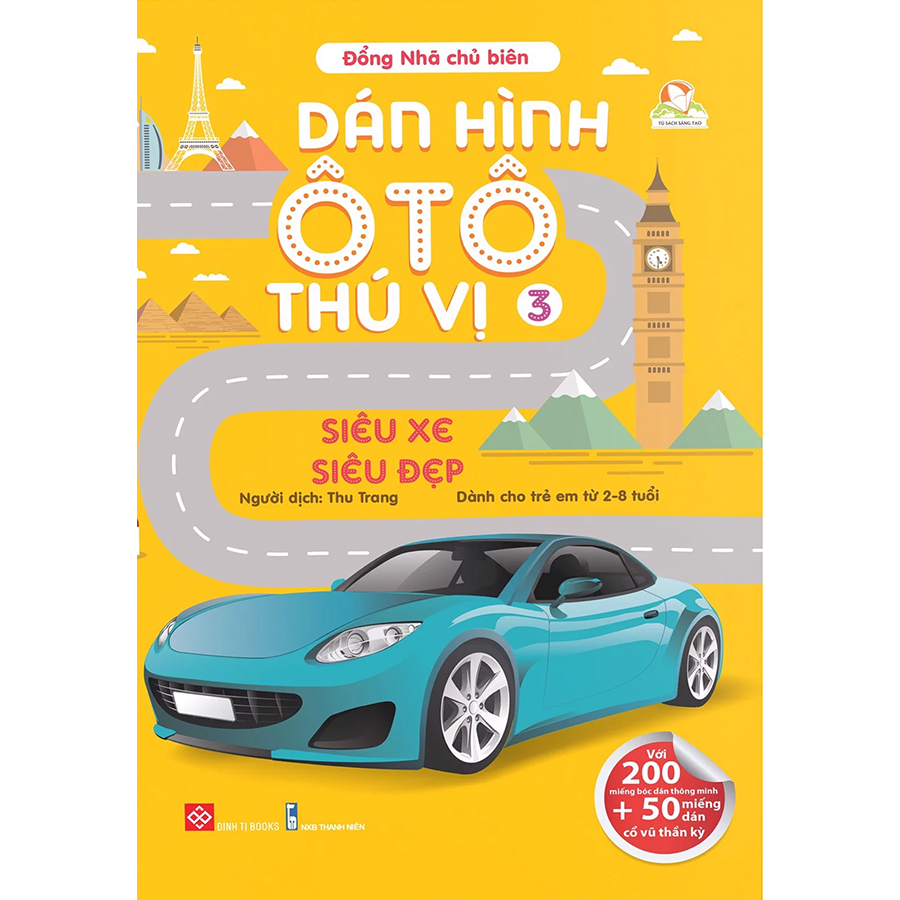 Dán Hình Ô Tô Thú Vị - Siêu Xe Siêu Đẹp