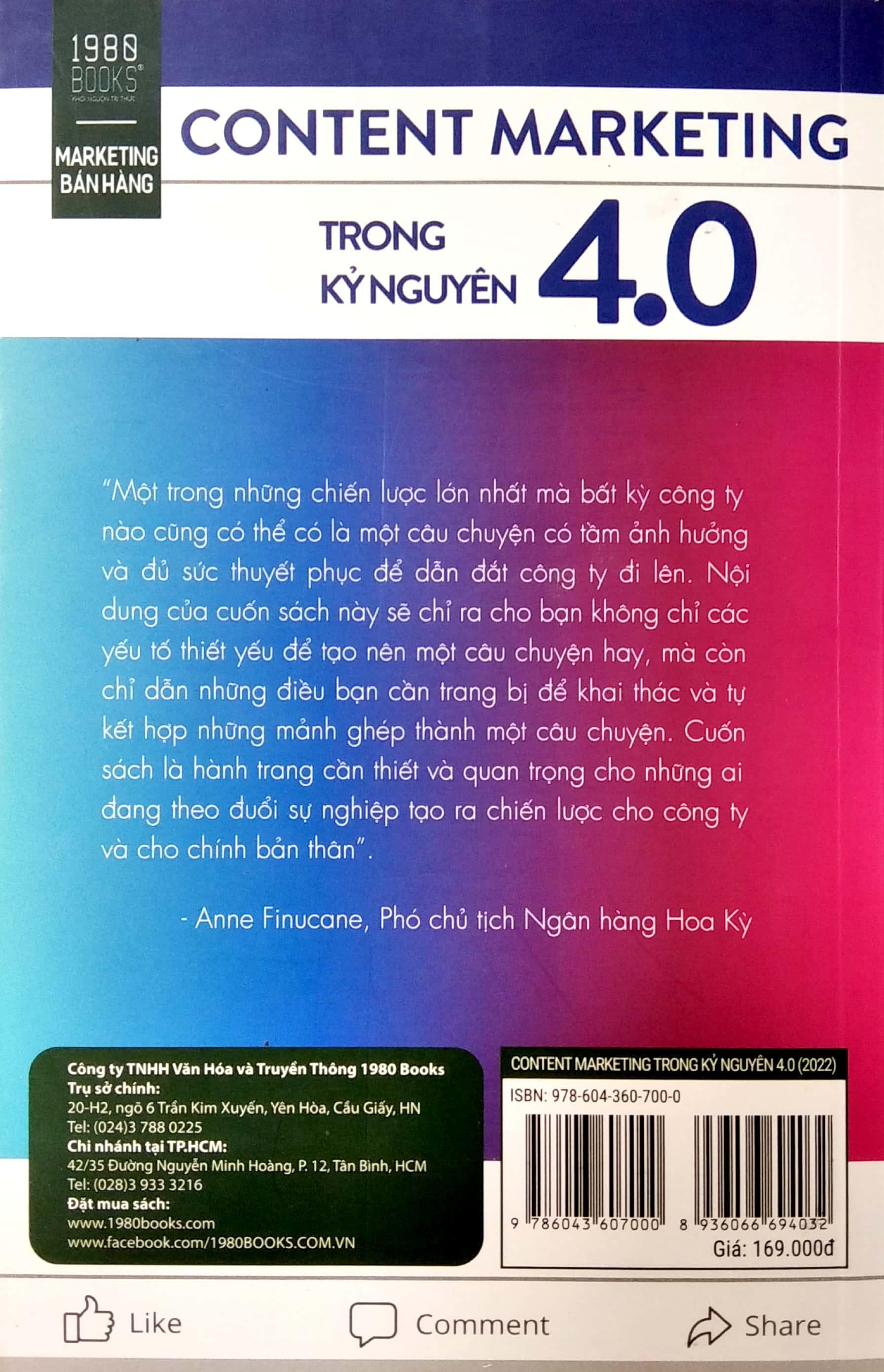 Content Marketing Trong Kỷ Nguyên 4.0