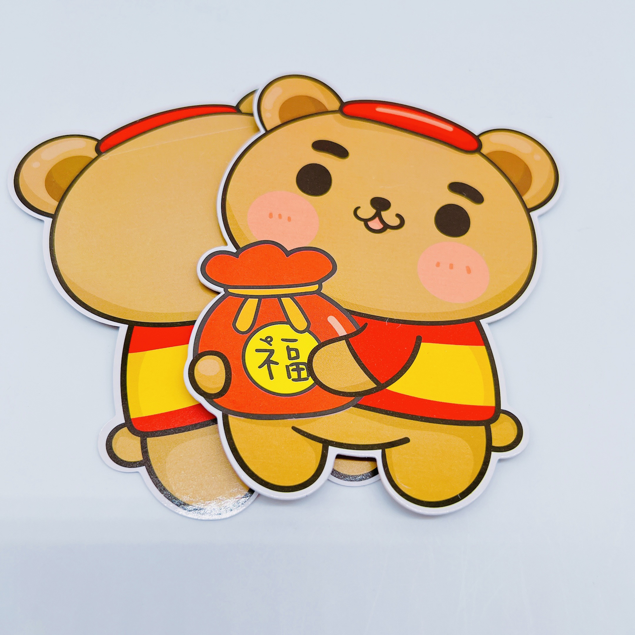 BAO LÌ XÌ CHIBI ngộ nghĩnh GIẤY BÓNG &amp; LỤA DÀY nhiều mẫu ( 1 bao )