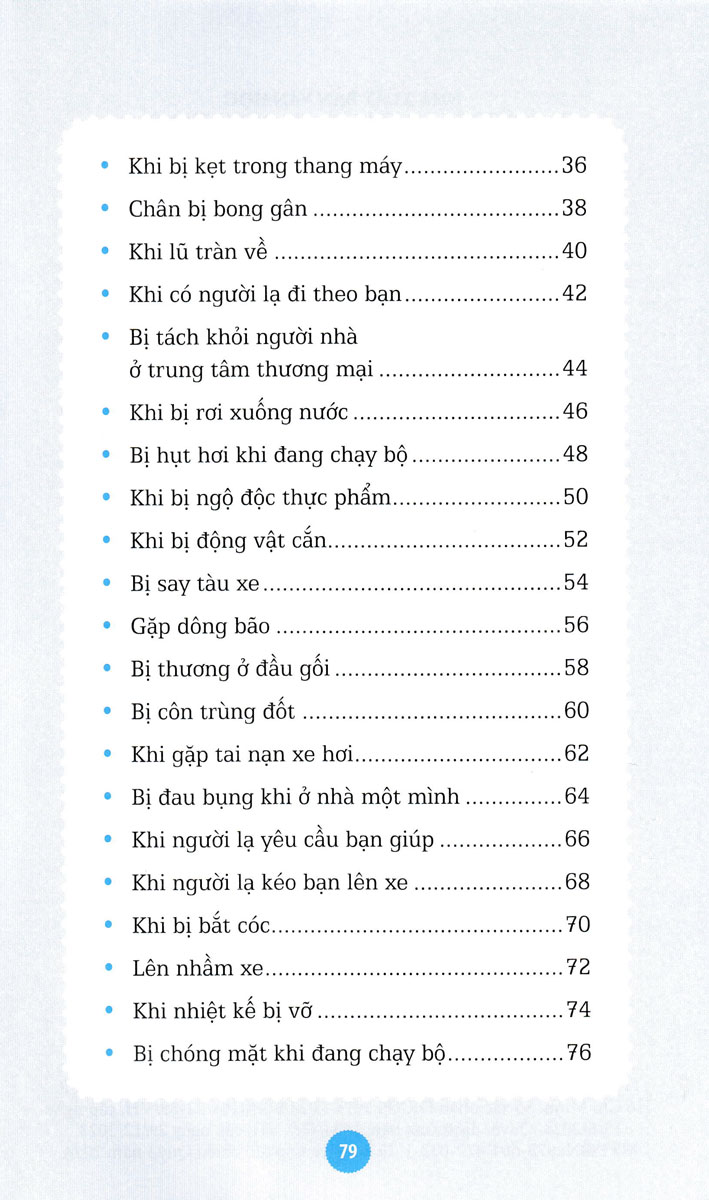 Kỹ Năng Sống Phát Triển Toàn Diện Cho Trẻ - Tự Bảo Vệ Mình (Sbooks)