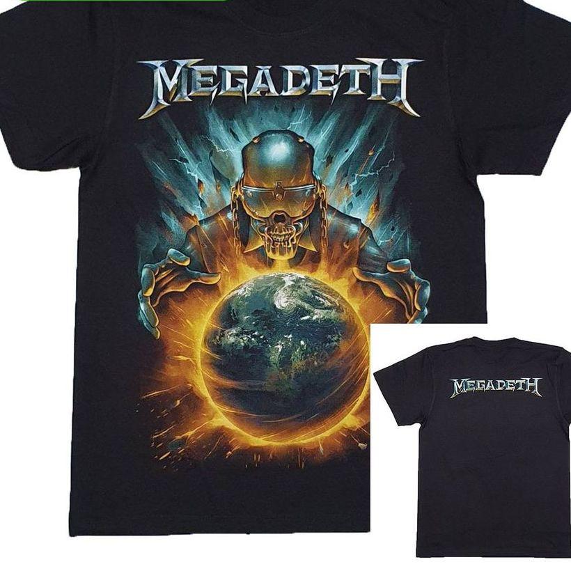 Áo Rock band tee phông / thun Megadeth TDM 1774