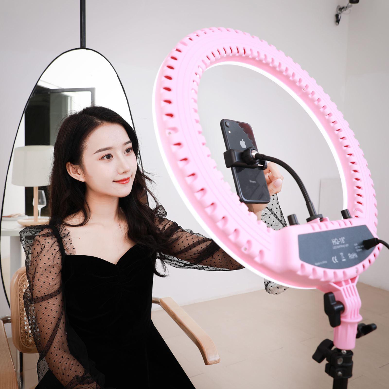 Bộ Đèn Livestream 54cm Điều Khiển - Siêu Đẹp, Siêu Bền, Siêu Sáng