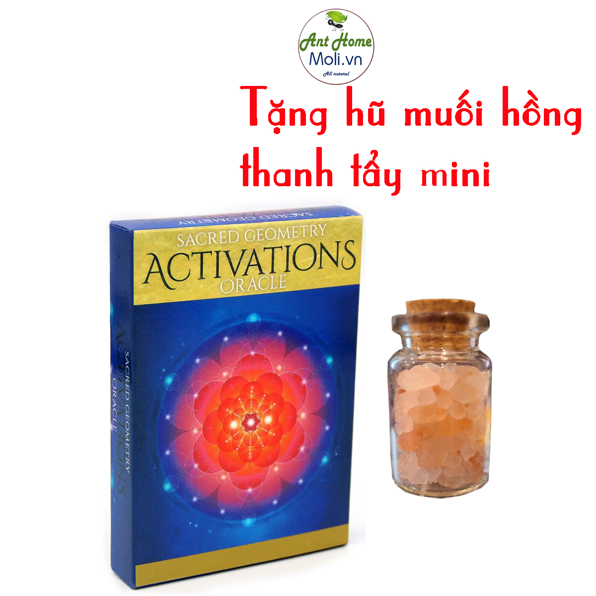 {KÈM QUÀ TẶNG} Bộ Tarot Sacred Geometry Activations Oracle Bài Bói