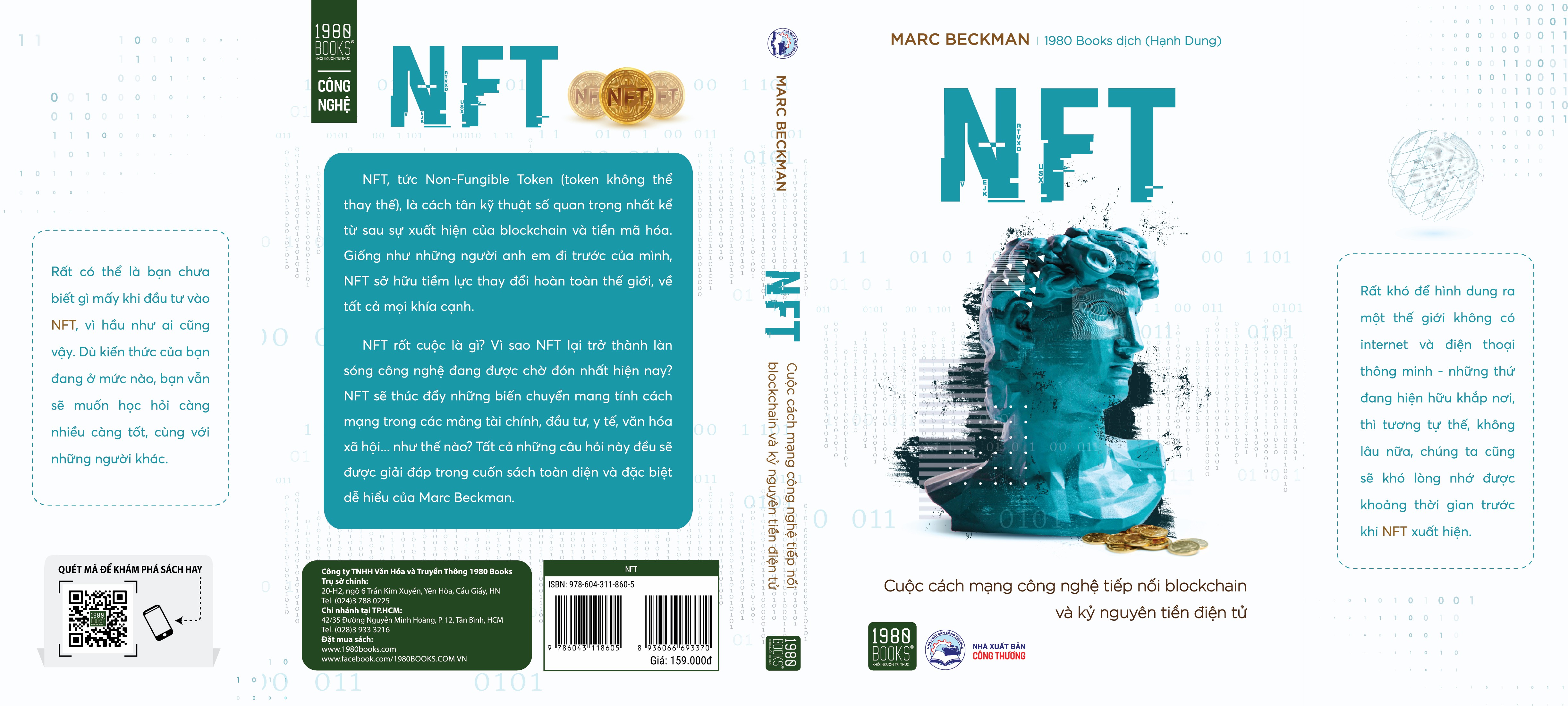 Sách - NFT - Cuộc cách mạng công nghệ nối tiếp Blockchain và Kỷ nguyên tiền điện tử - 1980BOOKS