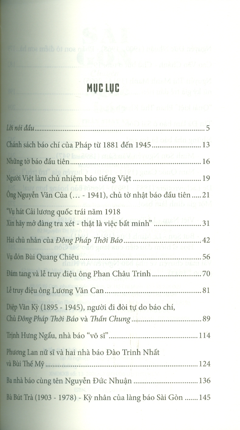 Sài Gòn Chuyện Nghề Báo - Biên Khảo