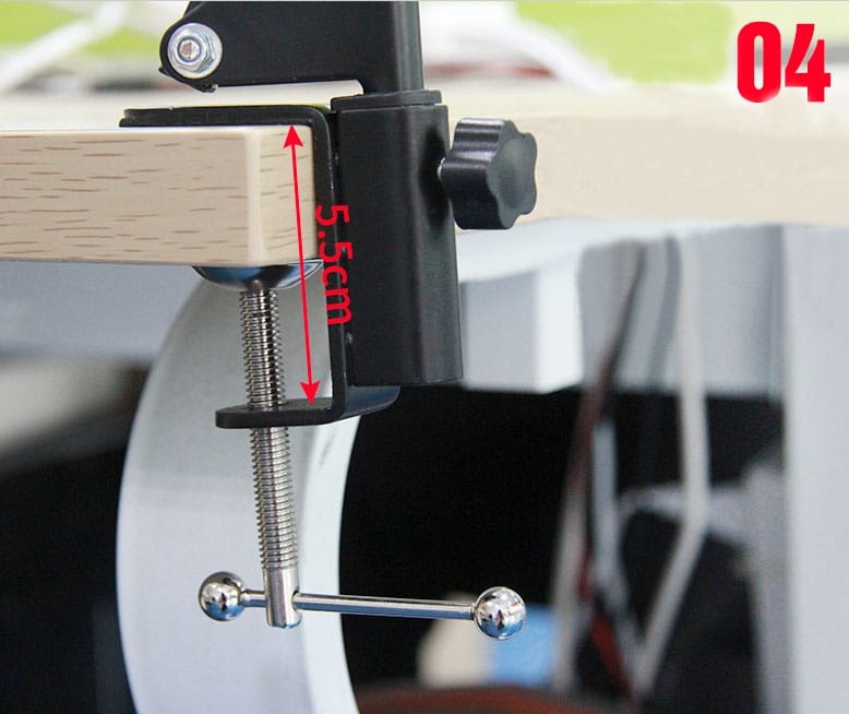 Giá đỡ điện thoại, máy tính bảng, xem phim kẹp đầu giường, kẹp bàn rất tiện dụng - Hàng chính hãng