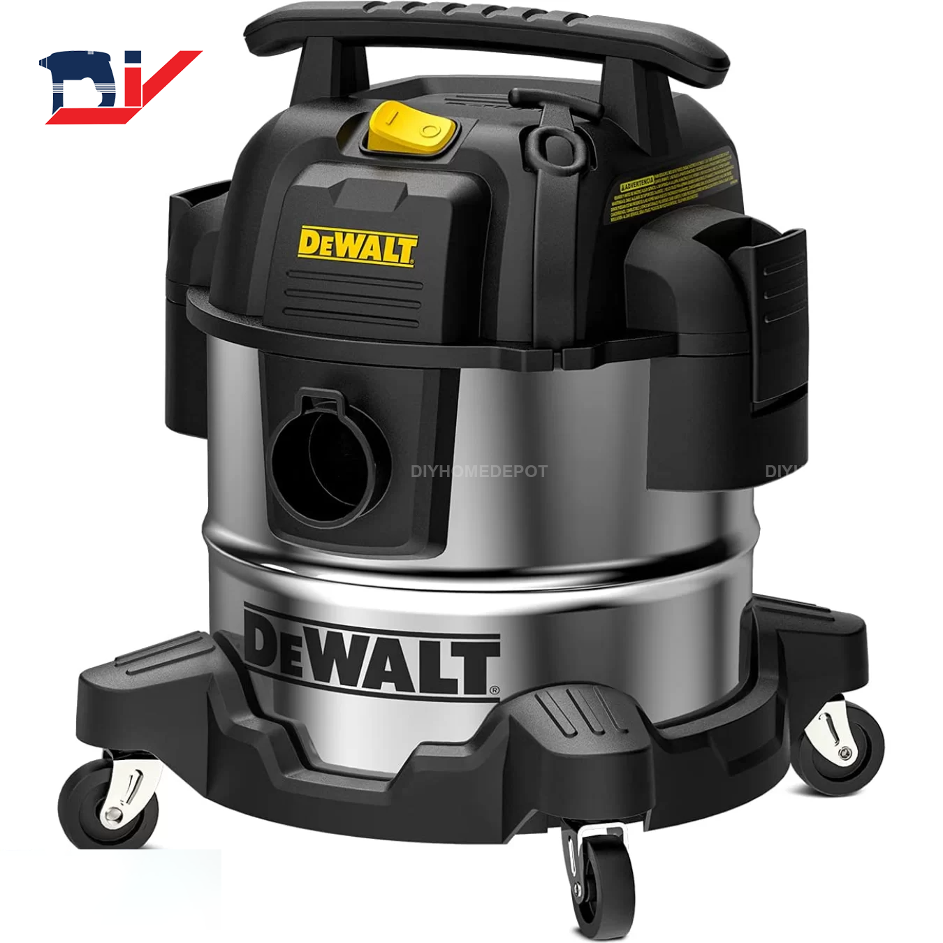 Máy hút bụi công nghiệp 3 chức năng ướt / khô / thổi 3750W (5HP) 38L Dewalt DXV38S - Hàng chính hãng