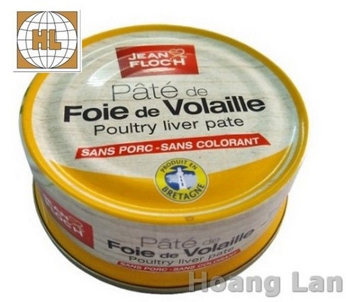 Pate gan Gà Volaille Jean Floch 78g - Pháp