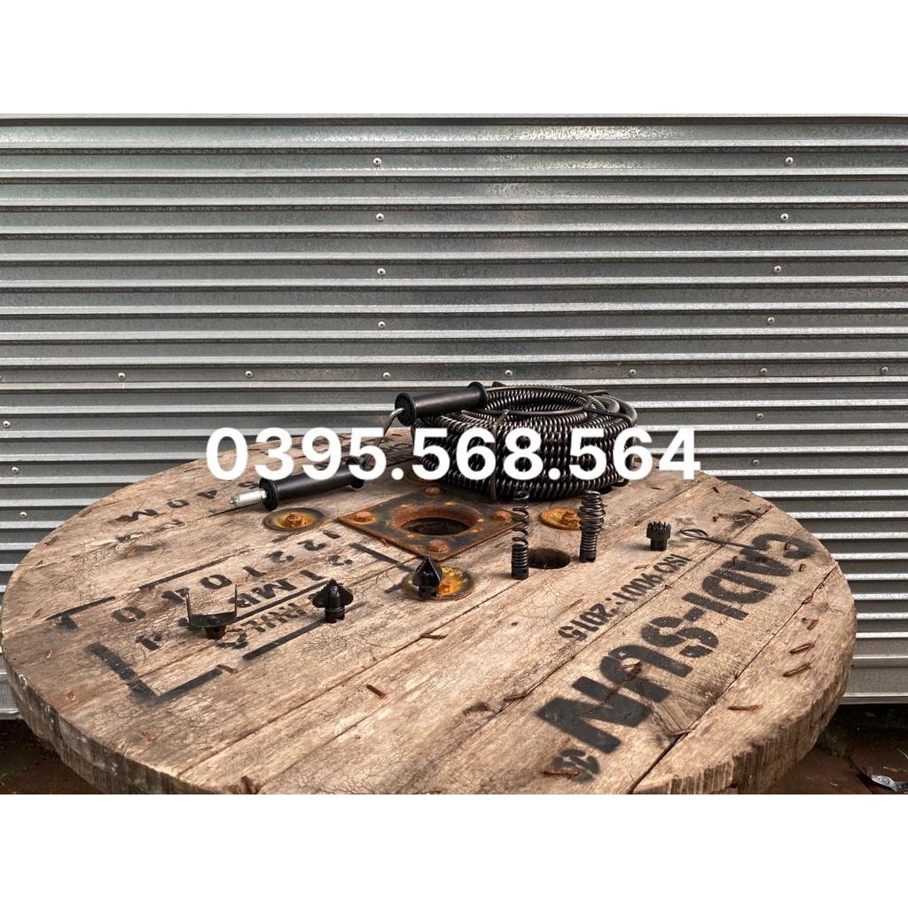 21M dây thông cống + 6 đầu thông+ tay quay