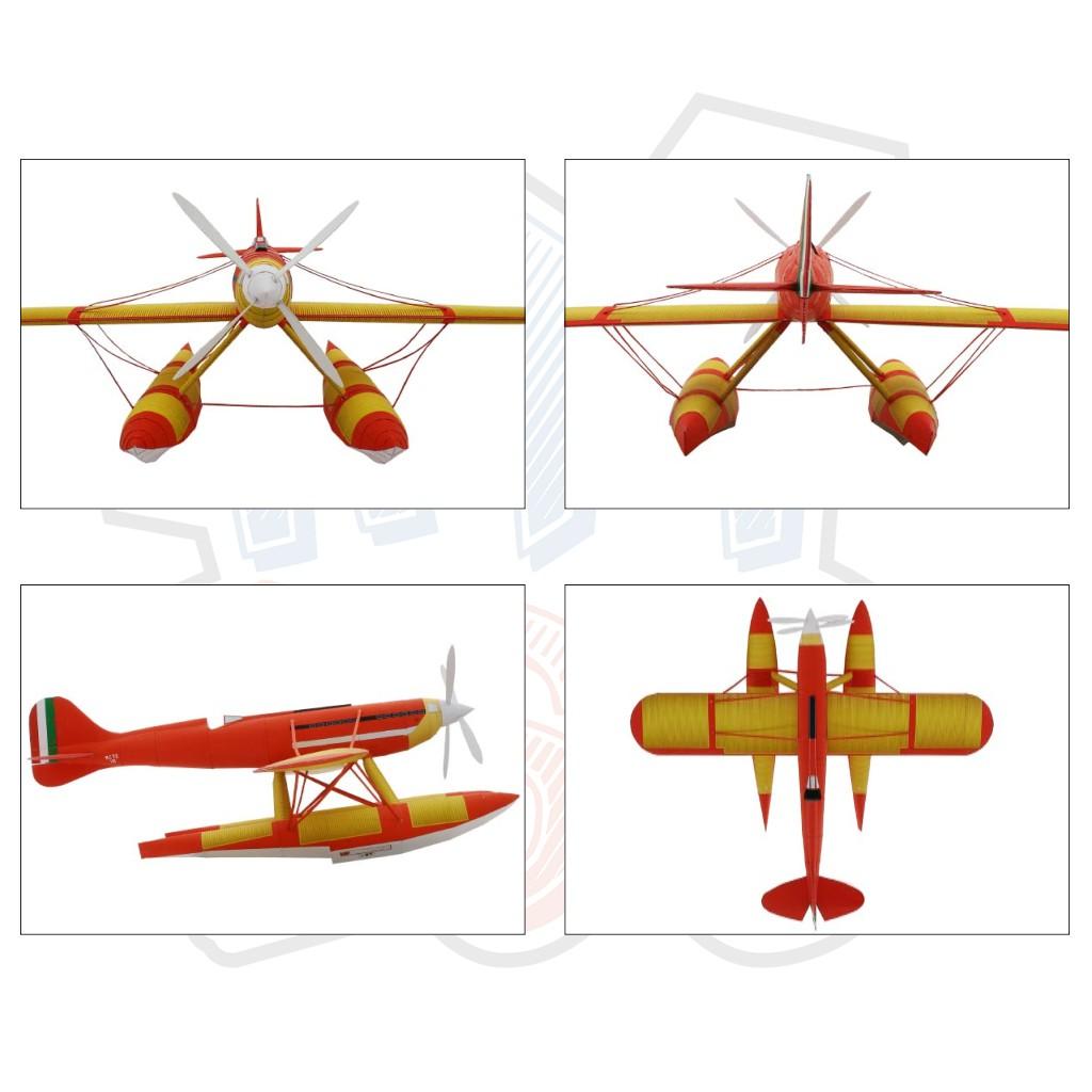 Mô hình giấy Máy bay Macchi M.C.72