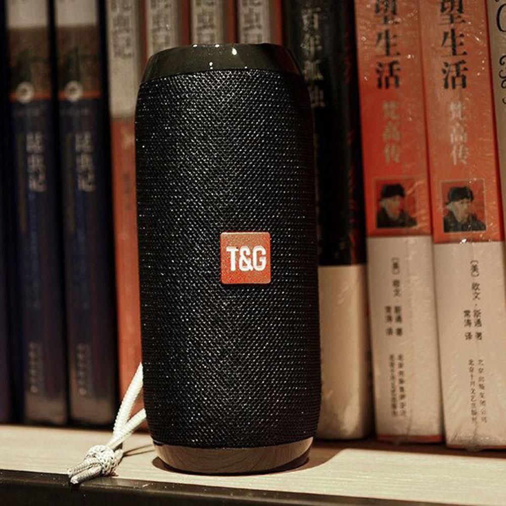 Loa âm thanh âm nhạc không thấm nước FM Radio Bluetooth Loa loa loãng phụ không dây cho máy tính điện thoại di động hỗ trợ Color: Gray