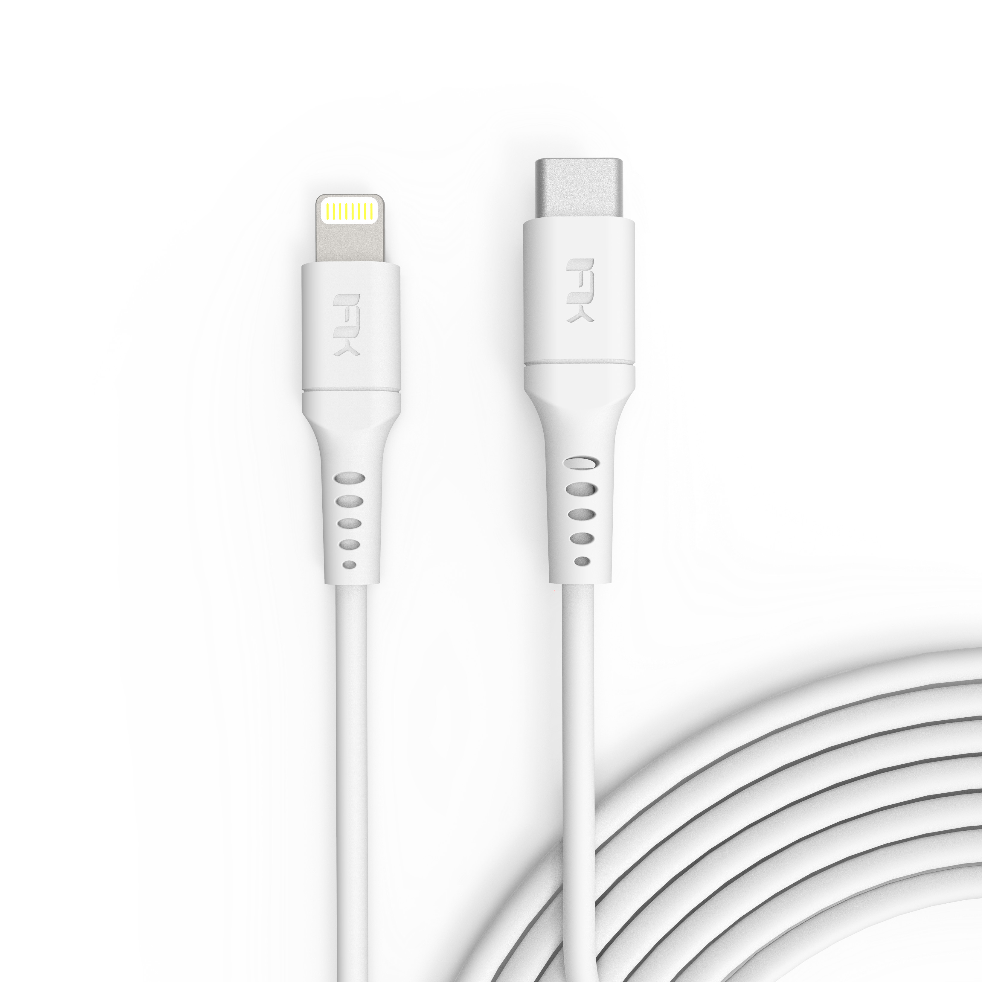 Cáp Sạc Feeltek USB-C to Lightning Chuẩn MFi Cho iPhone Air Lightning 1m8 - Hàng Chính Hãng