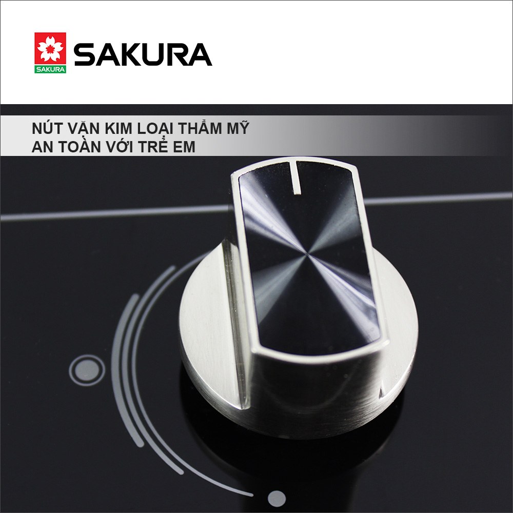 BẾP GAS ÂM SAKURA SG-2532GB - Hàng chính hãng