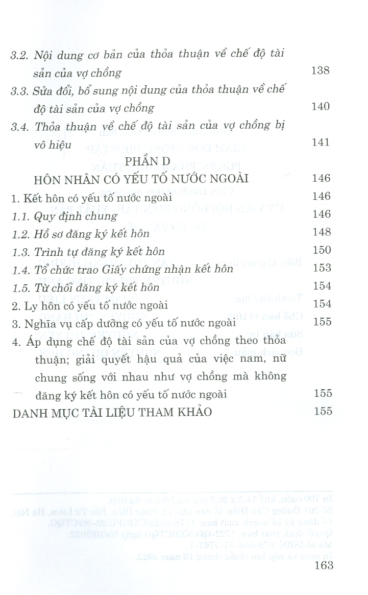 Cẩm Nang Pháp Luật Về Kết Hôn, Ly Hôn, Chế Độ Tài Sản Của Vợ Chồng Trong Thời Kỳ Hôn Nhân