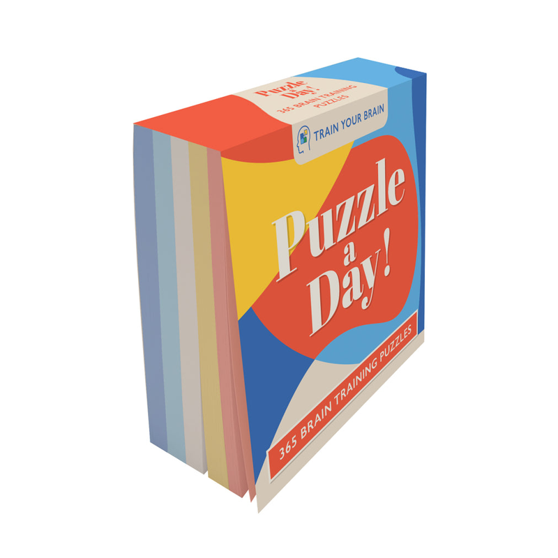 Sách Train Your Brain - Puzzle A Day! - Brain Training