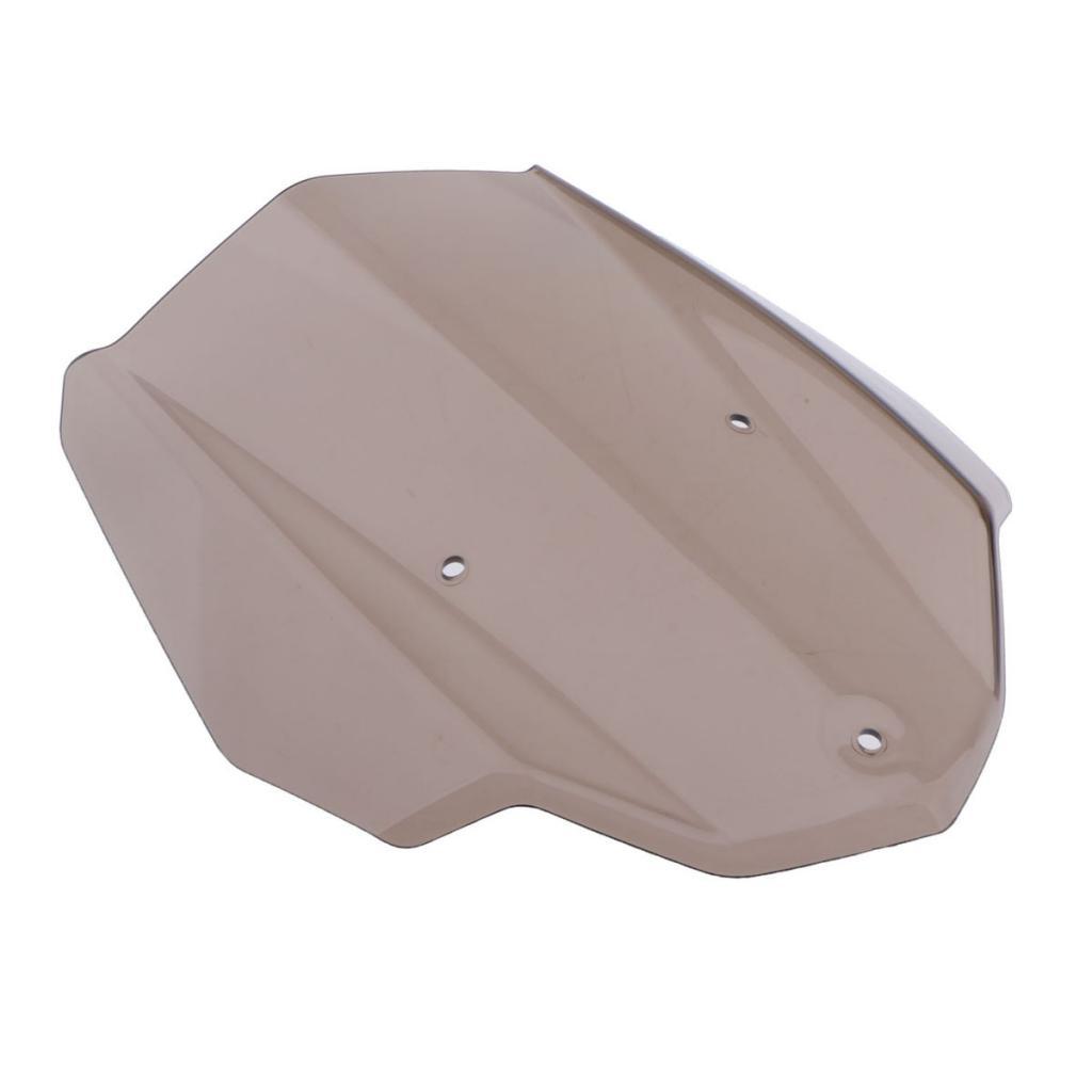 Motorcycle Plastic Windshield Windscreen Wind Shield Screen Protector with Mounting Bracket for Yamaha MT 03 MT-03 MT03 2016-2017