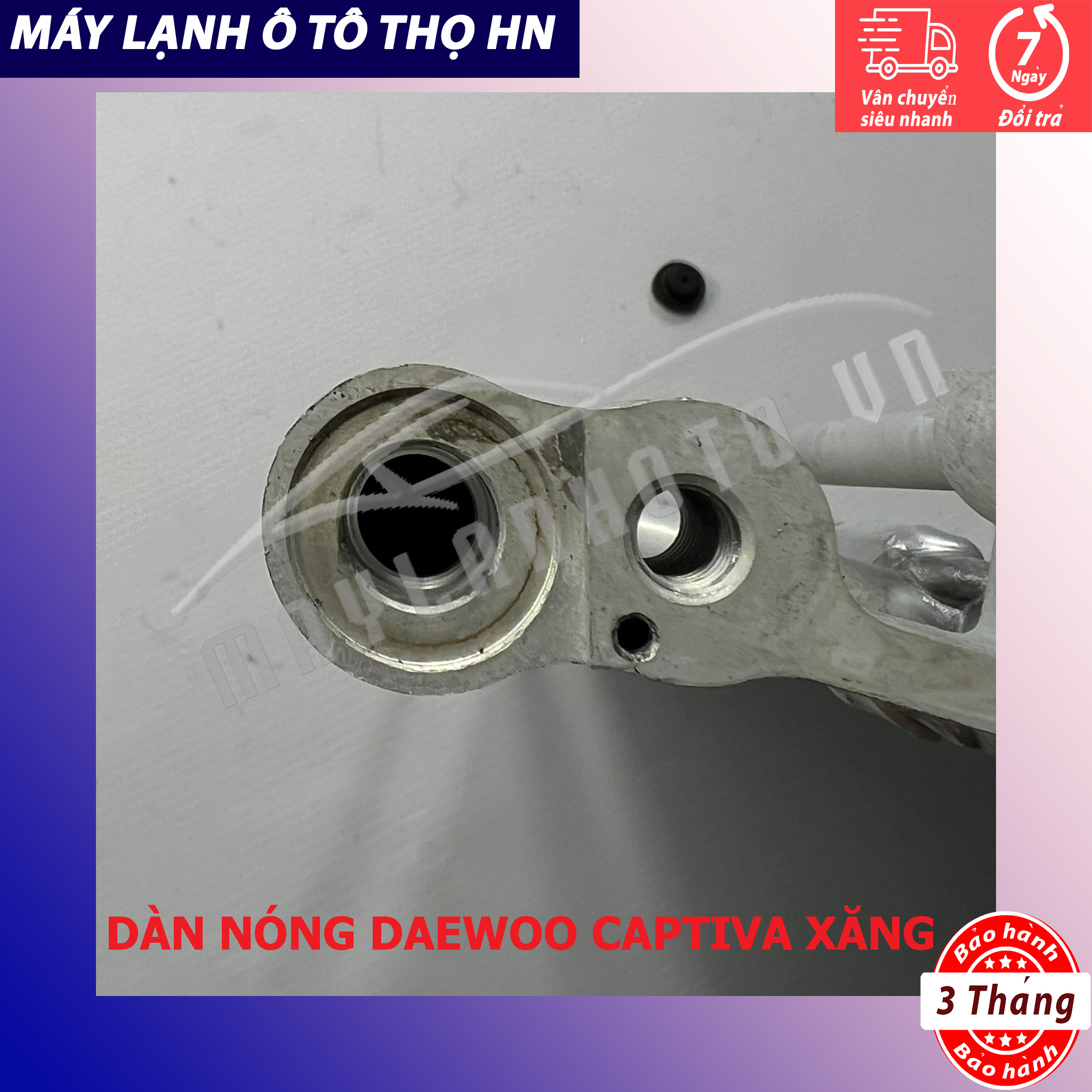 Dàn nóng Chevrolet Captiva 2007 2008 2009 2010 máy xăng hàng xịn Hàn Quốc 07 08 09 10