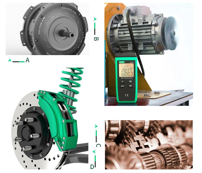 Máy đo tốc độ động cơ LAOA LA818002, hàng chính hãng