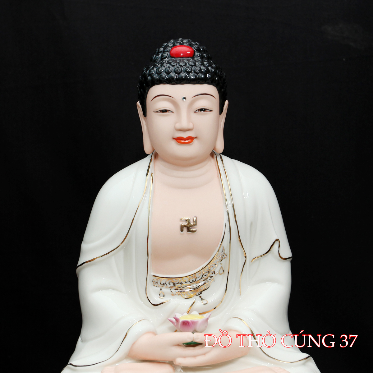 Bộ Tây Phương Tam Thánh - men sứ cao cấp