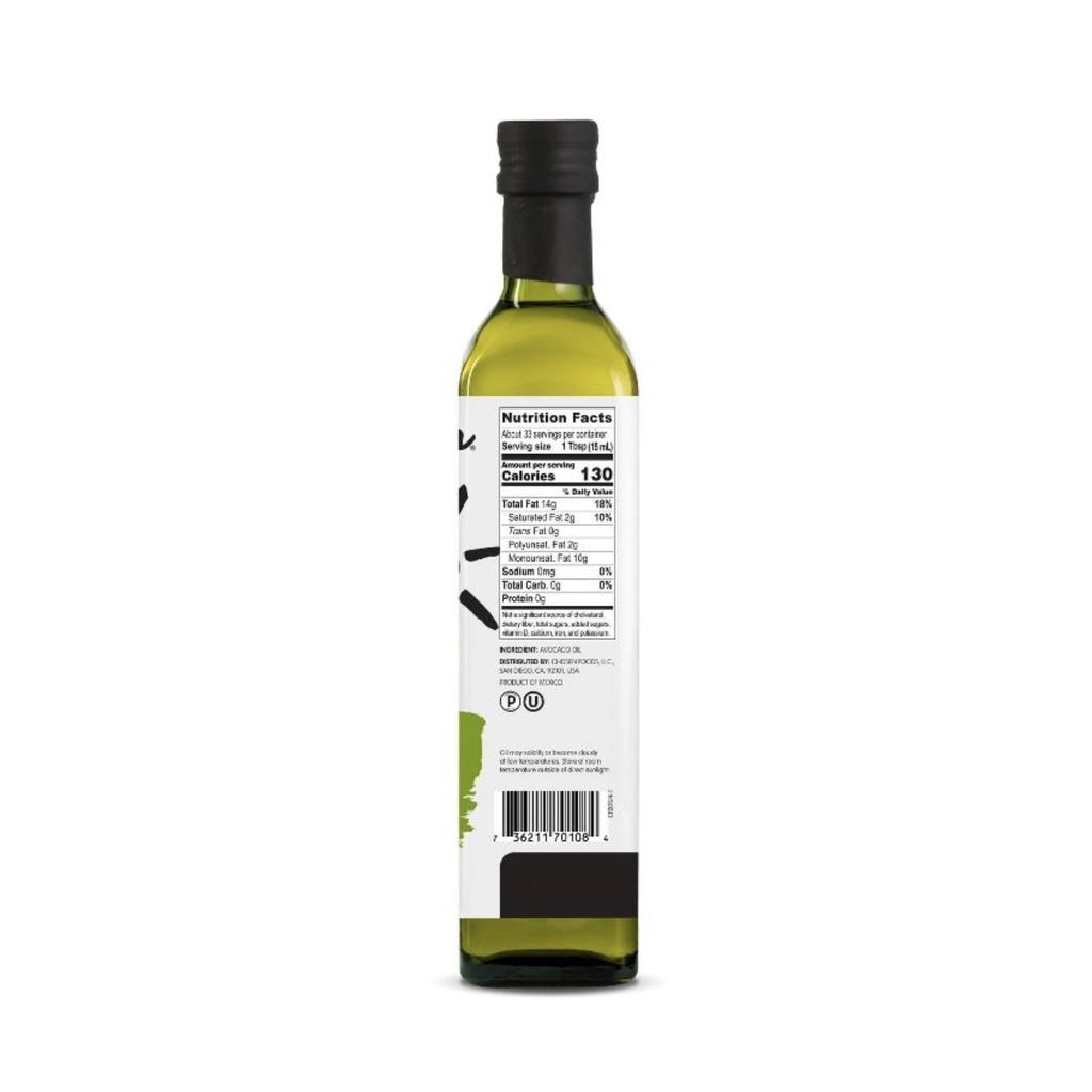 DẦU QUẢ BƠ NGUYÊN CHẤT Chosen Foods 100% Pure Avocado Oil, Expeller-pressed, Naturally Refined, Non-GMO, 500ml (16.9 oz)