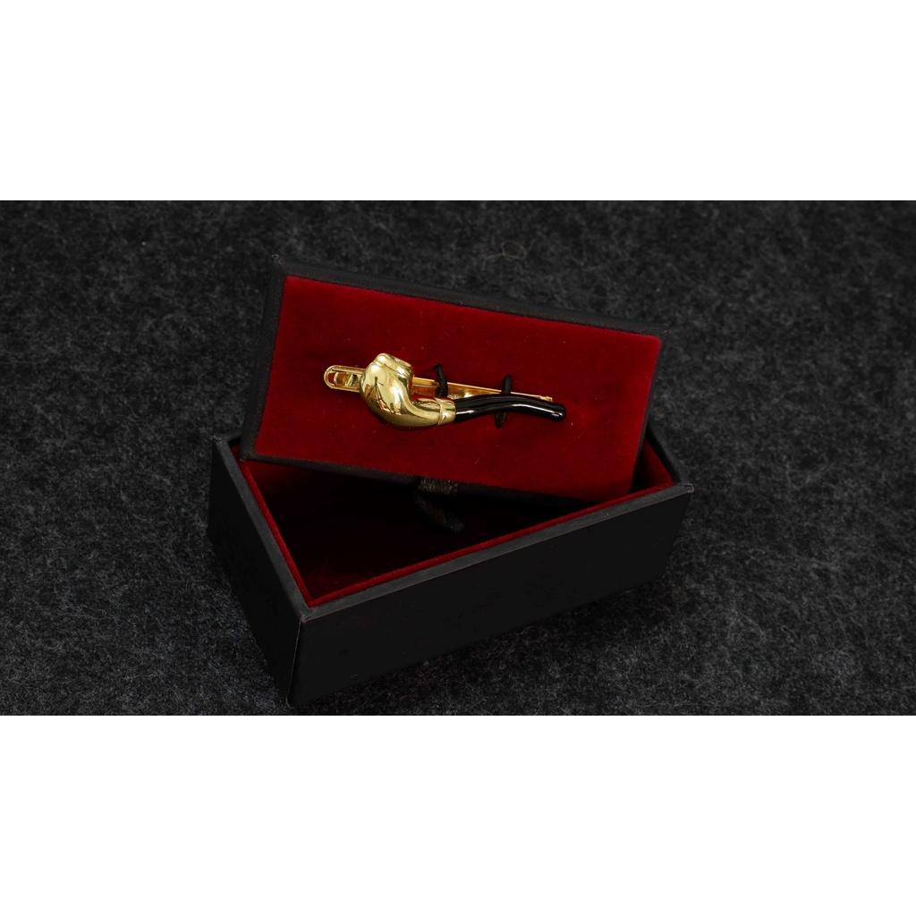Kẹp Cà Vạt Black Pipe