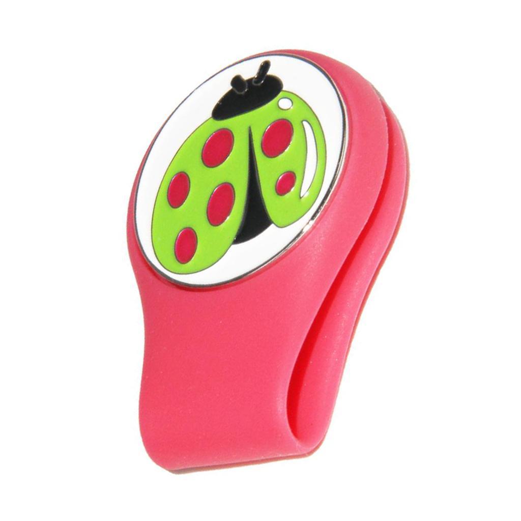 2-3pack Magnetic Golf Hat Clip Golf Ball Marker with Detachable Pattern Plate
