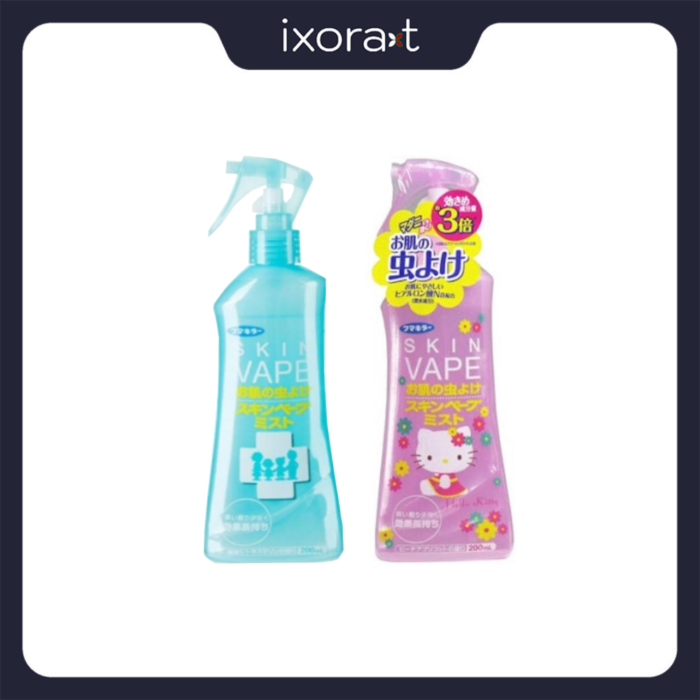 Xịt chống muỗi cho bé 200ml Skin vap.e An toàn cho trẻ em, không chứa các chất tẩm màu