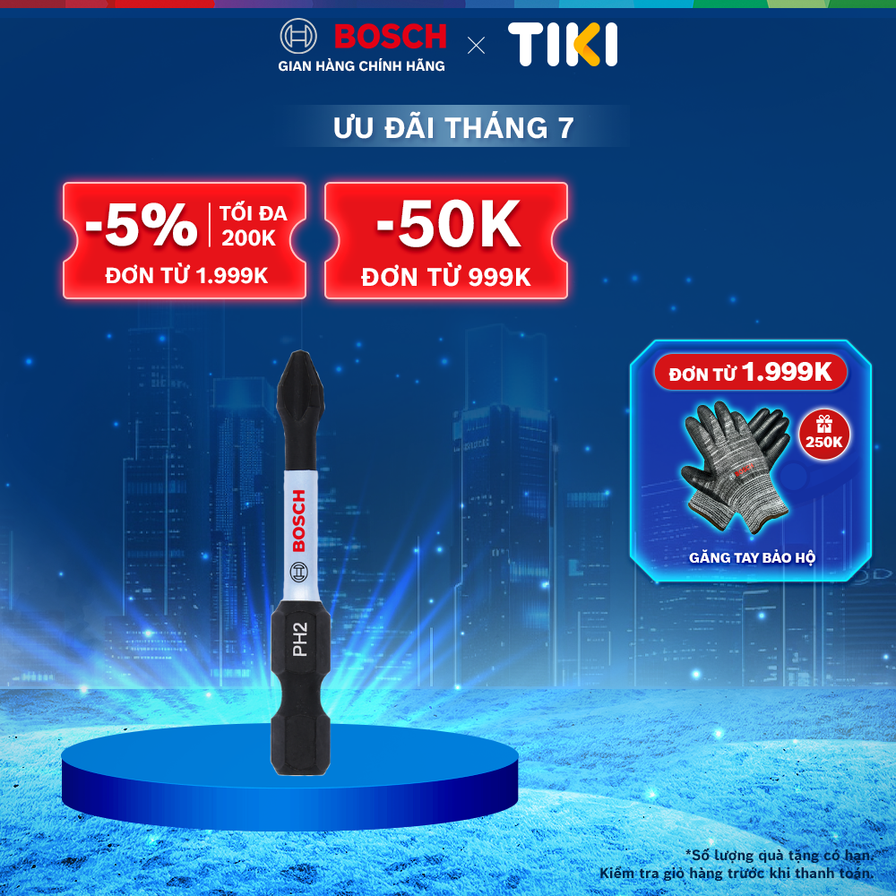 Đầu vặn vít PH2 Power Bit - 1 đầu
