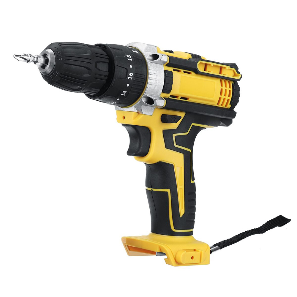 Bộ máy khoan pin 21V 3 chế độ khoan tường khoan búa, khoan sắt, bắt vít máy, máy 2 pin, đảo chiều kèm 13 mũi khoan