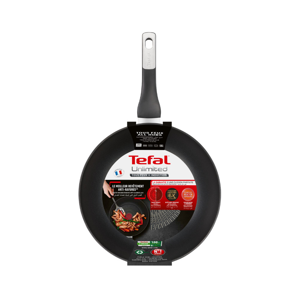 Chảo chiên sâu lồng Tefal Unlimited G2551902 28cm - Hàng chính hãng