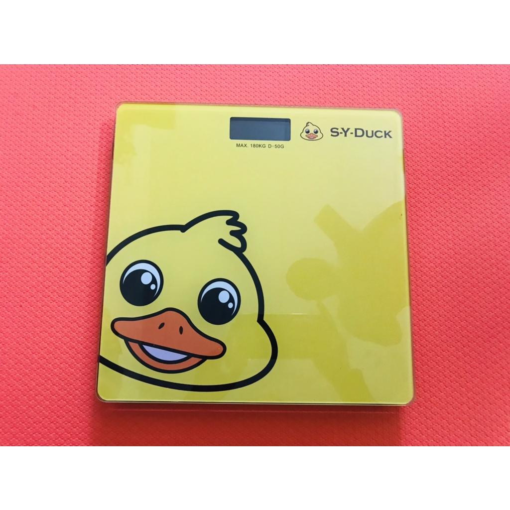 Cân điện tử cân sức khỏe màn hình LED hình vịt vàng siêu cute