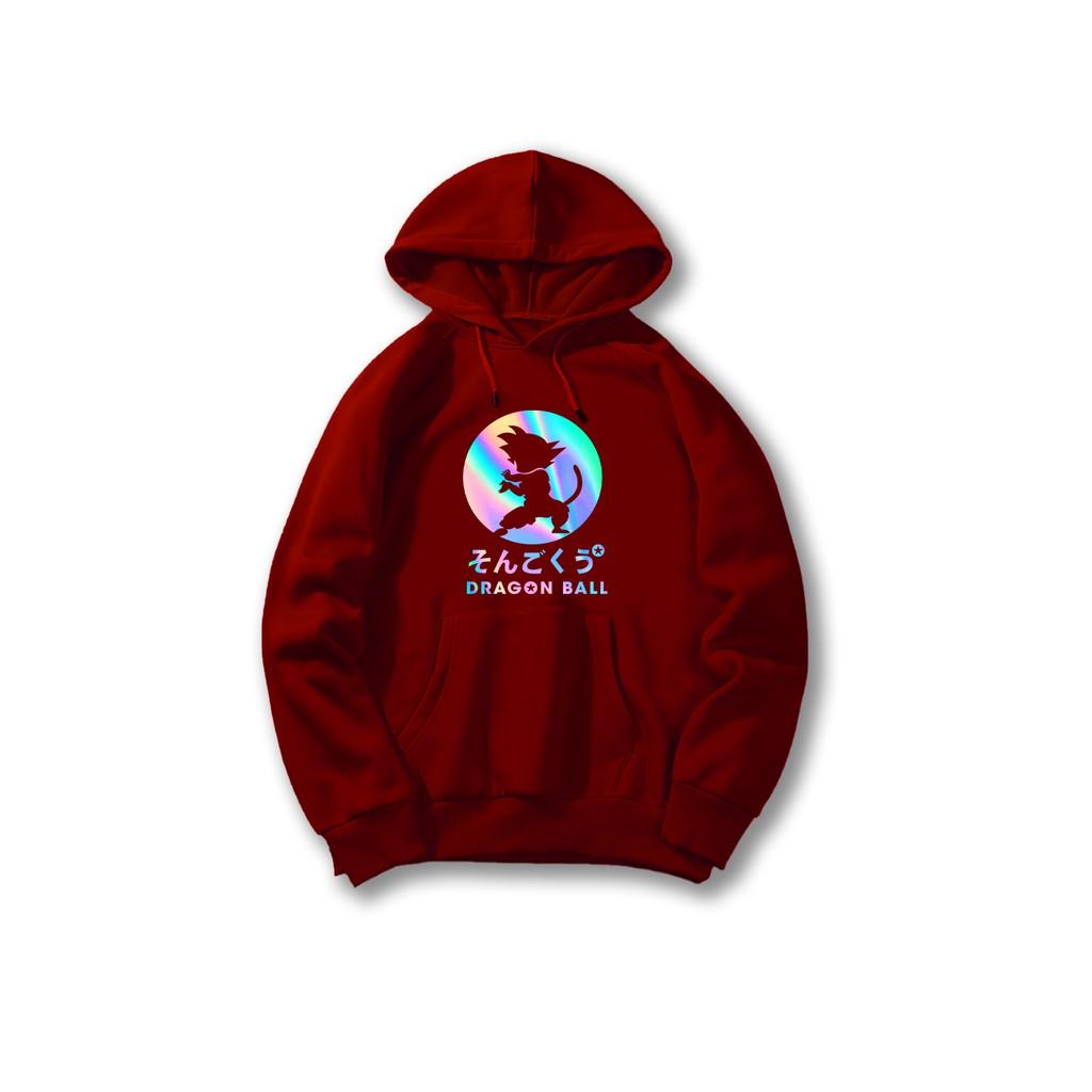 Áo khoác HOODIE nỉ unisex phản quang DRAGON BALL KN33