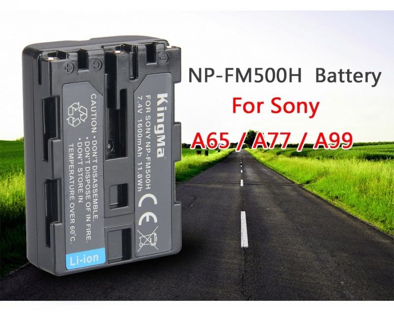 PIN MÁY ẢNH KINGMA CHO SONY NP-FM500H - Hàng chính hãng