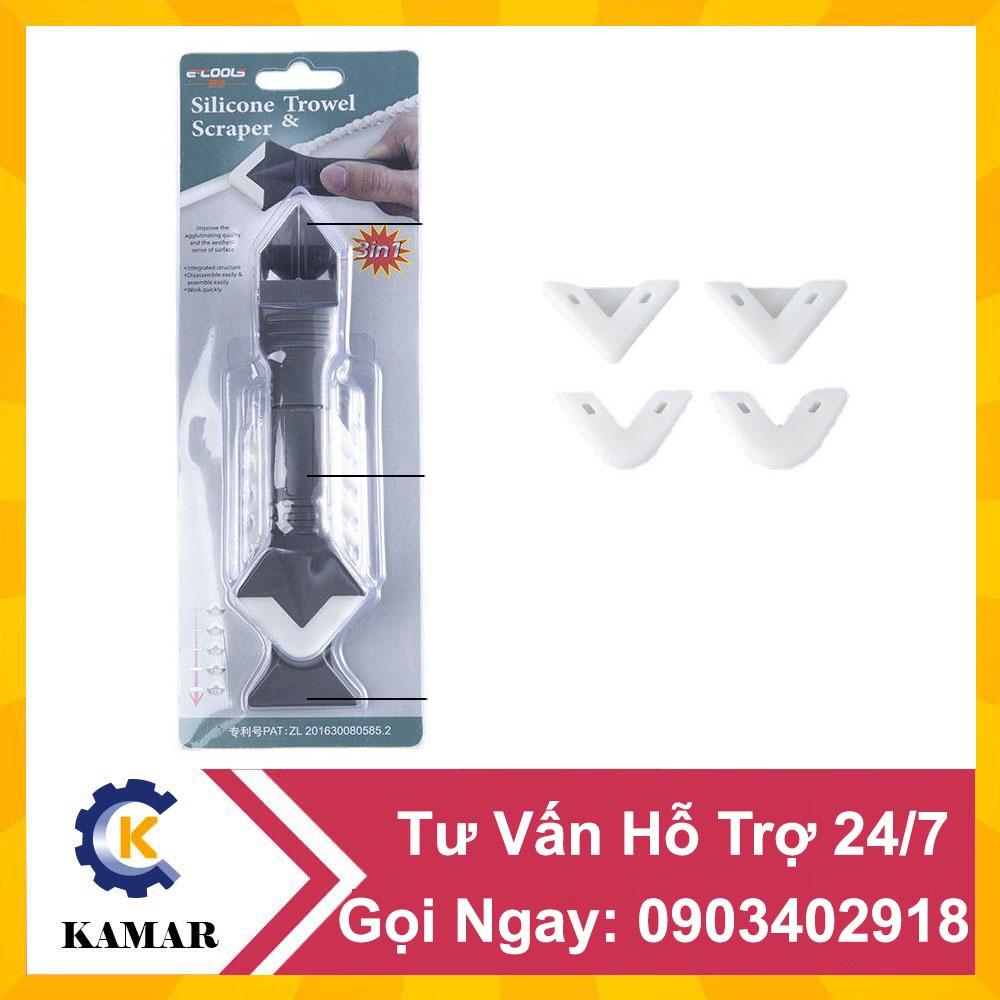 Dụng cụ làm sạch và vuốt keo silicone đa năng 3 trong 1