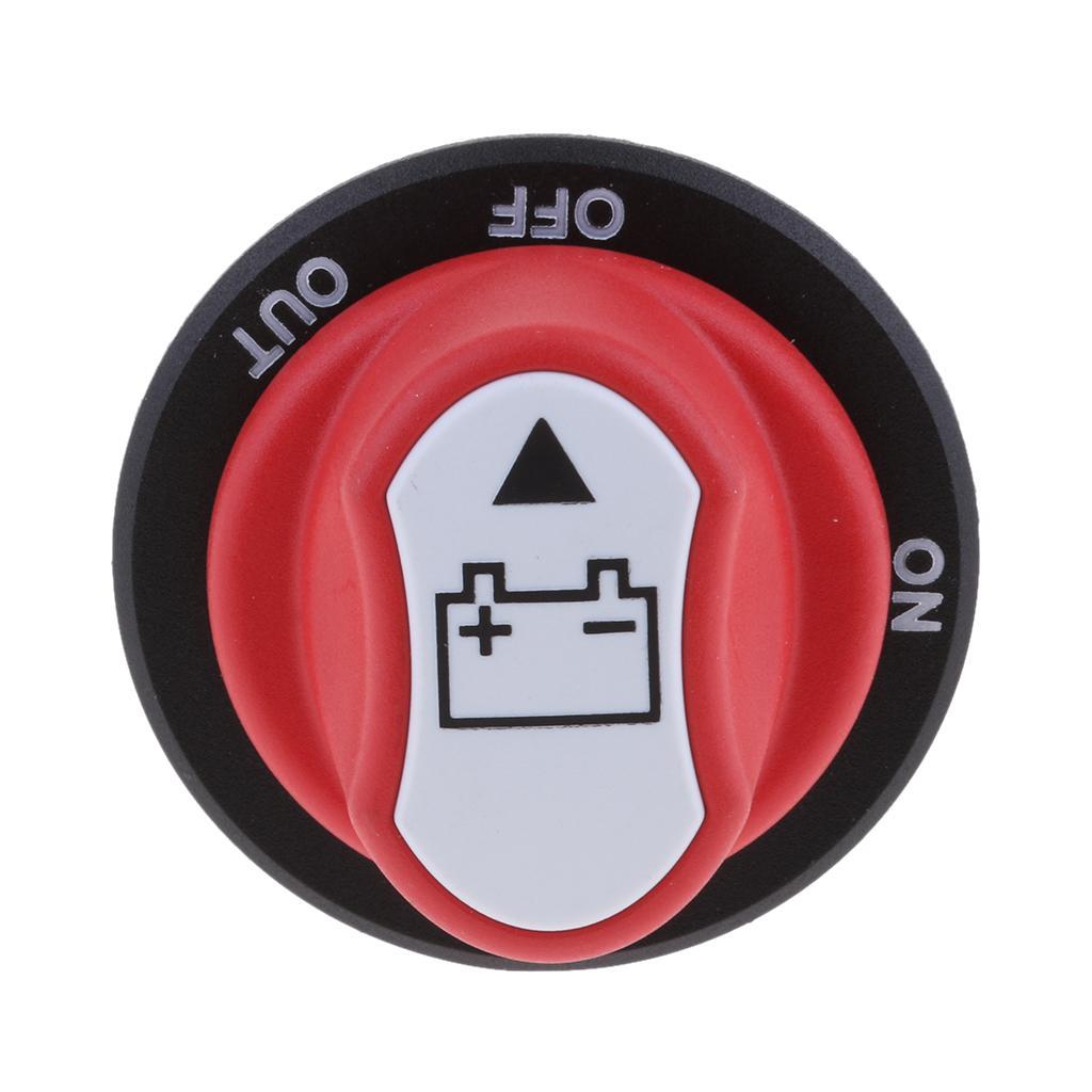 Battery Power Cut Off Switch Isolator for Marine Boat Car Vehicle 50A