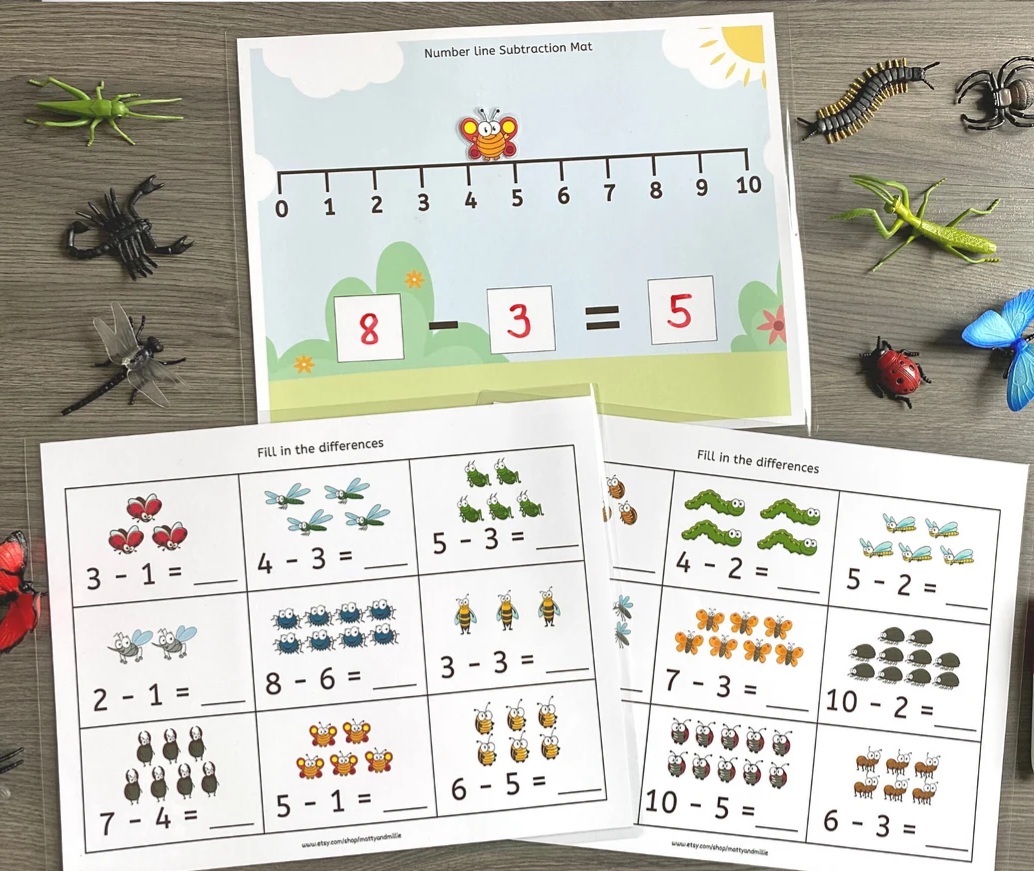 Hoạt động "Bugs math" tặng kèm bút