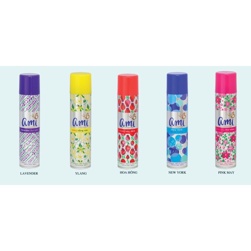 Xịt phòng Ami Chai 280ml