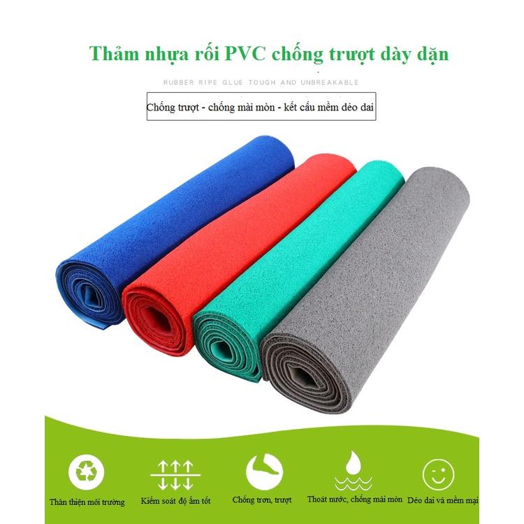 Thảm nhựa rối trải sản PVC chống trượt khổ