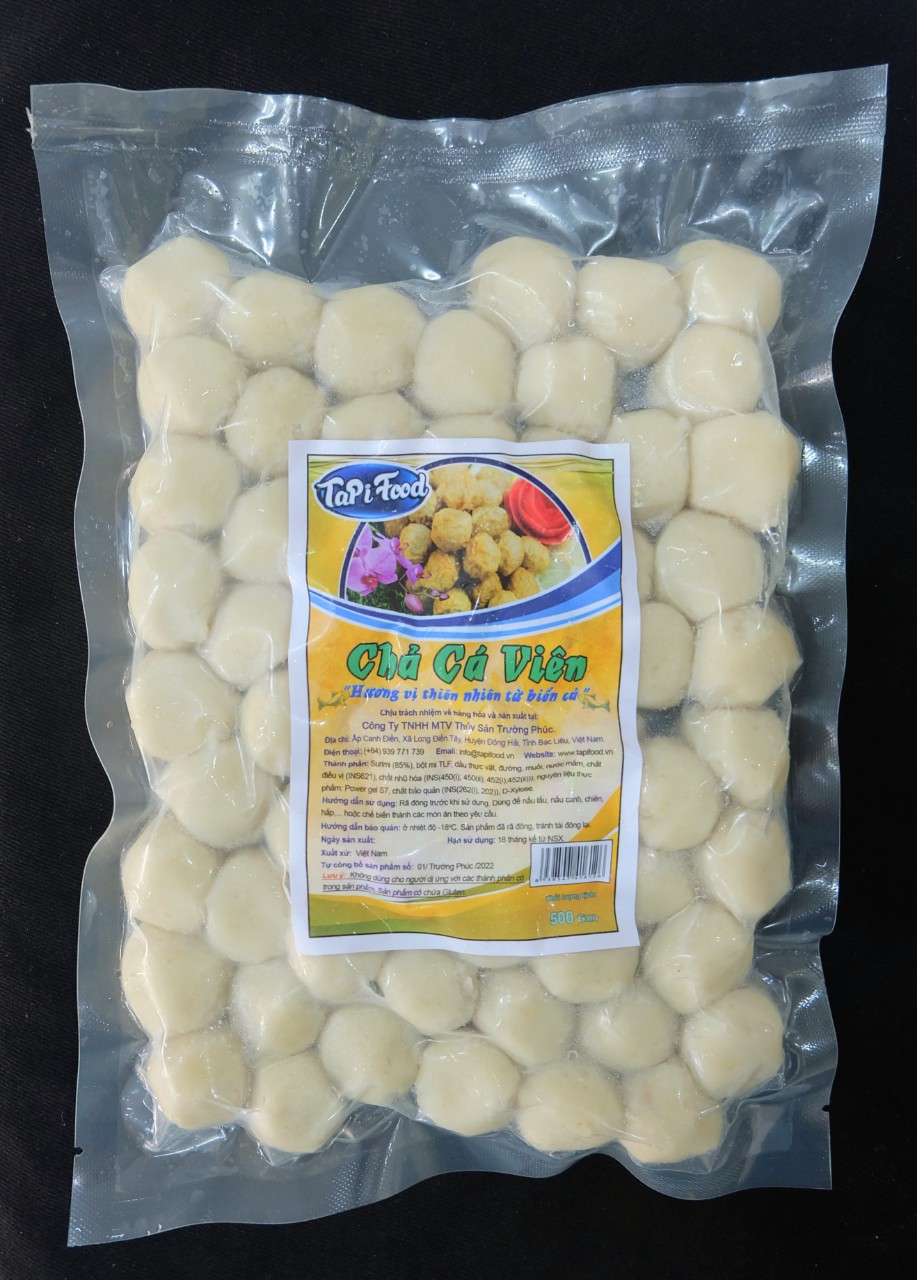 Chả cá viên - Tapifood/500gr