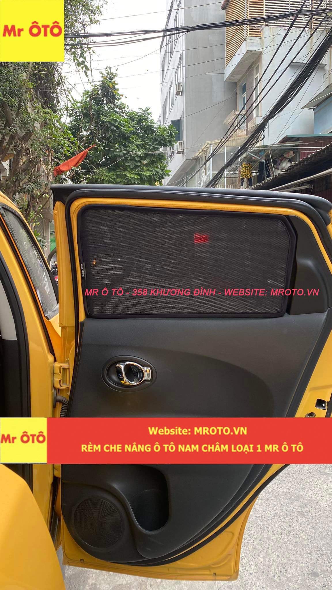Rèm Che Nắng Xe Nissan Juke Hàng Loại 1 MR Ô TÔ