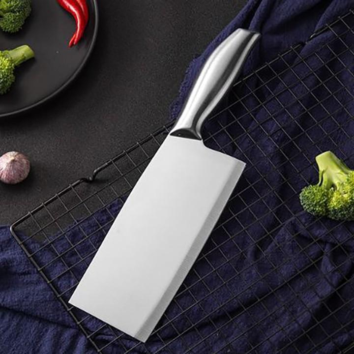 Bộ 6 Món Dao Kéo Nhà Bếp Nhật - Inox Cao Cấp - Miễn Phí Vận Chuyển