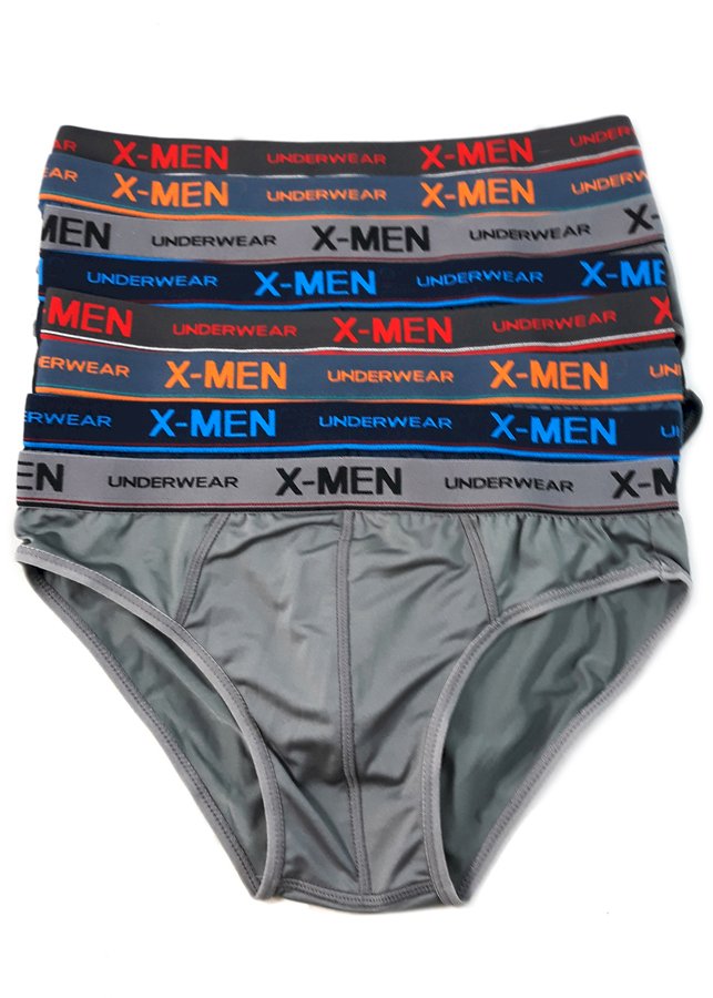 Combo 8 Quần Sịp Nam Thun Lạnh 4 Chiều X-Men Underwear MS1037