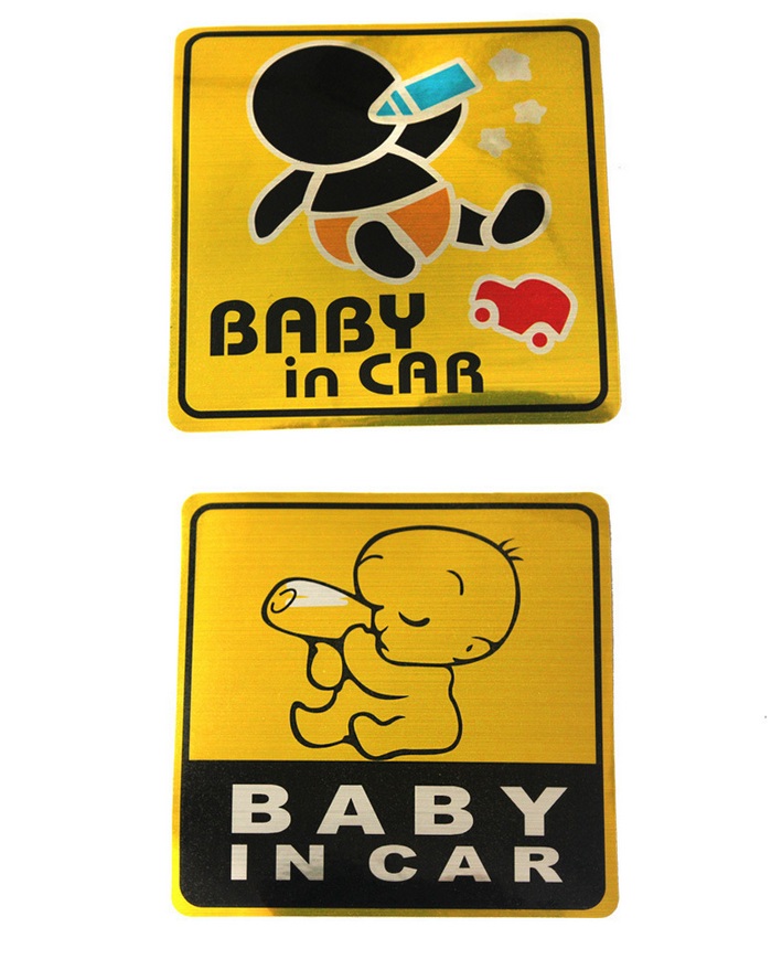 Sticker Baby In Car dán xe ô tô